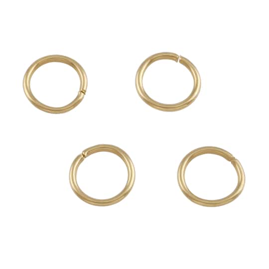 9mm Gold Jump Rings, 85ct. by Bead Landing&#x2122;